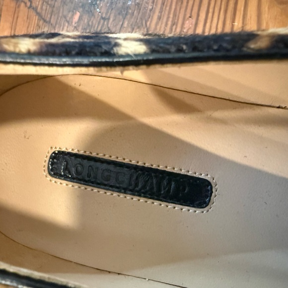 Longchamp Le Pliage Genuine Calf Hair Penny Loafer (size 39) - Picture 4 of 8